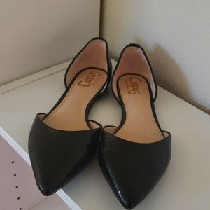Black flats